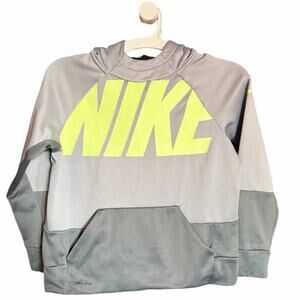 Nike Drifit Color Block Hooded Sweatshirt - Size Medium